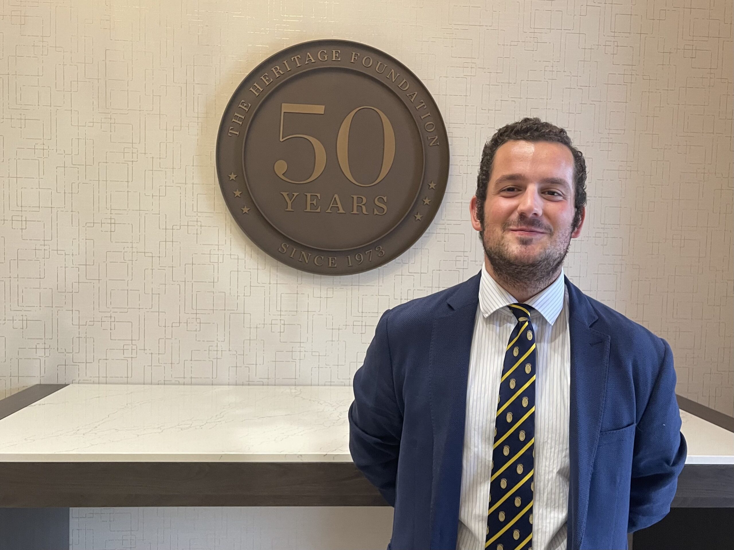 Nuestro alumno finaliza su estancia formativa en The Heritage Foundation 