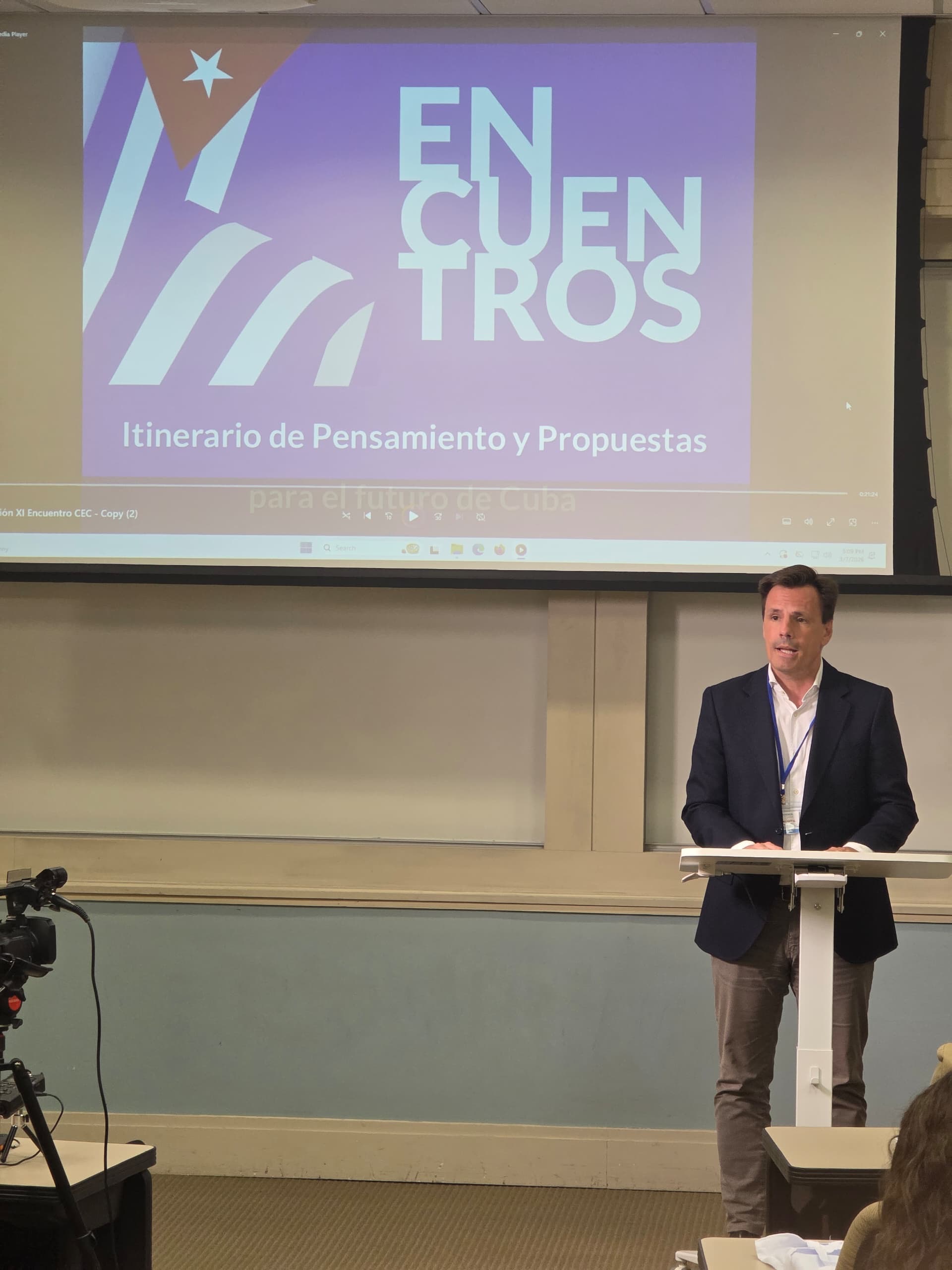 Participamos en un encuentro internacional sobre el futuro de Cuba