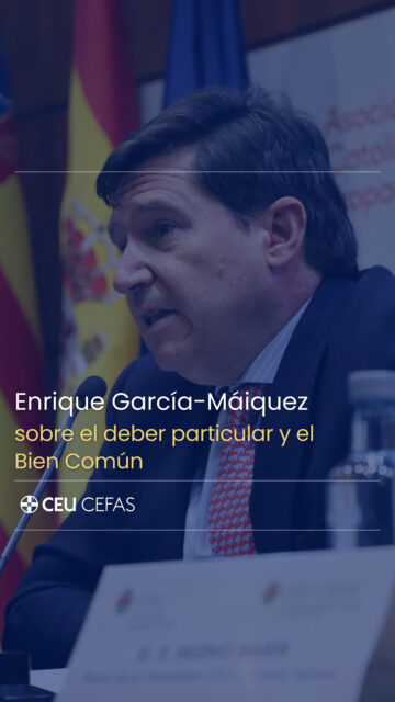 📢 El poeta, escritor y columnista @enriquegarciamaiquez, sobre el deber particular y el Bien Común.
▶️ "El deber particular es, por tanto, dos cosas: lo mejor que podemos hacer por el Bien Común, incluso desde un escaño, y, casi siempre, lo único que podemos hacer".
#CEFAS #Deber #BienComún