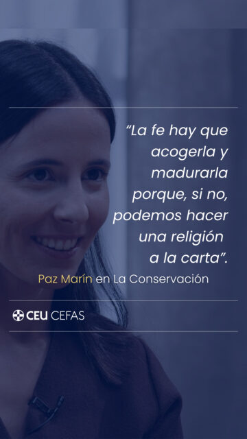 🗣️ "La fe hay que acogerla y madurarla porque, si no, podemos hacer una religión a la carta".

🎙️ @pazmarincanovas conversa sobre los jóvenes y la fe en el segundo programa de LA CONSERVACIÓN junto con @pmarinoso, el padre Enrique González (@parroquiabuensuceso) y @carlarestoy.

🎥 Ya disponible en nuestros canales de YouTube y Spotify ¡No te lo pierdas!