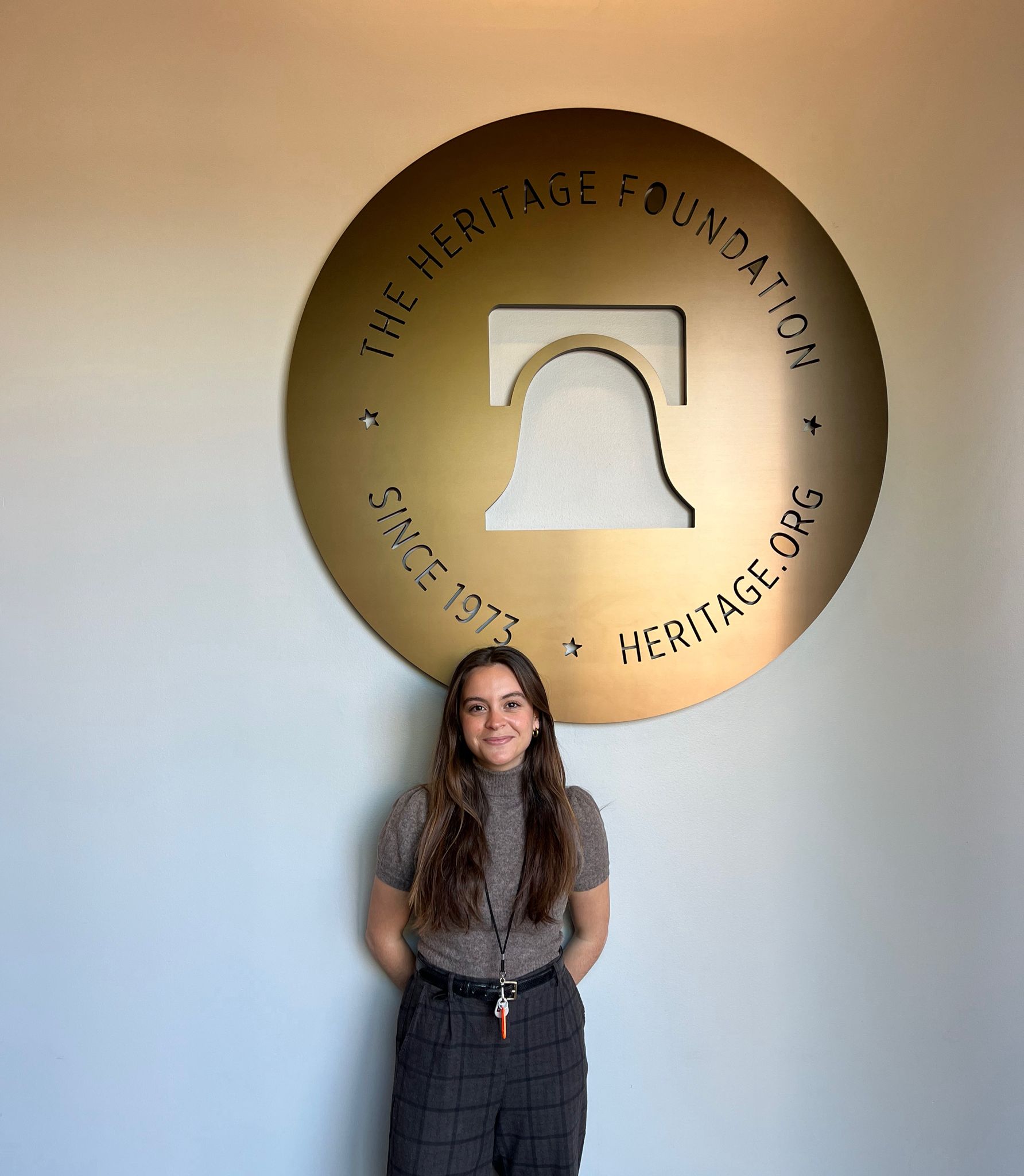 Nuestra alumna realiza su estancia formativa en The Heritage Foundation 